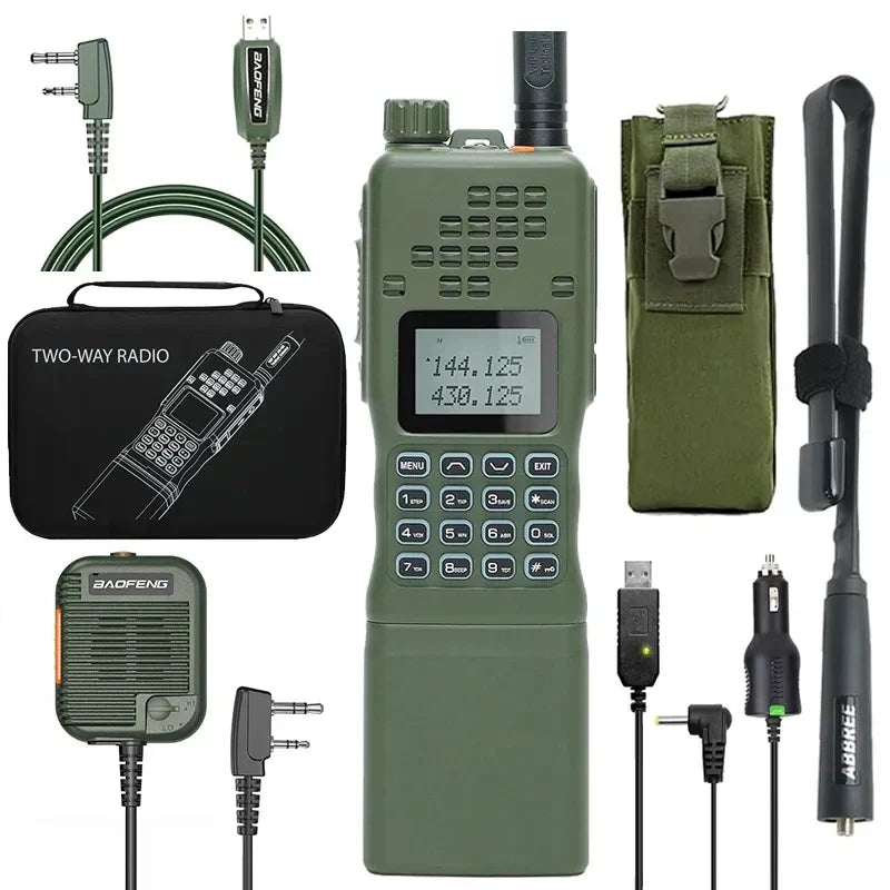 Walkie Talkie Dual-Band 15W 12,000mAh