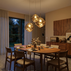 Integrated Dimmable LED Transparent Acrylic Pendant Light