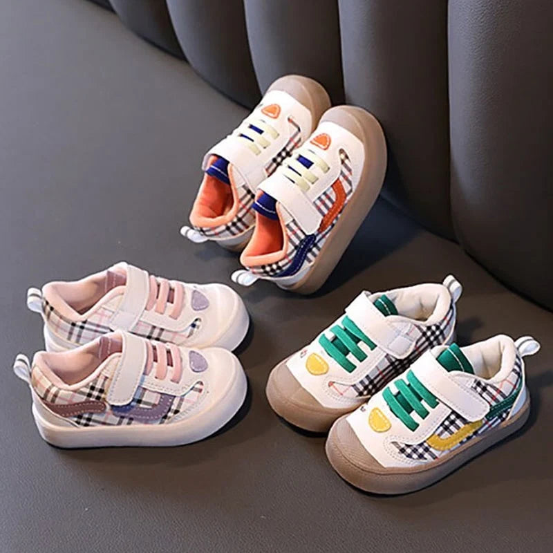 Barefoot Baby Shoes Flexible Non-Slip Sole Breathable Textile