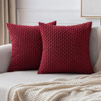Cushion Covers Boho Ribbed Corduroy Machine Washable