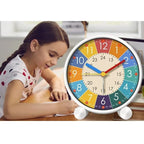 Children's Alarm Clock Interactive Puzzle Large Bright Display