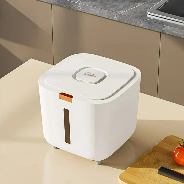 Grain Dispenser Airtight Seal & One-Press Dispense