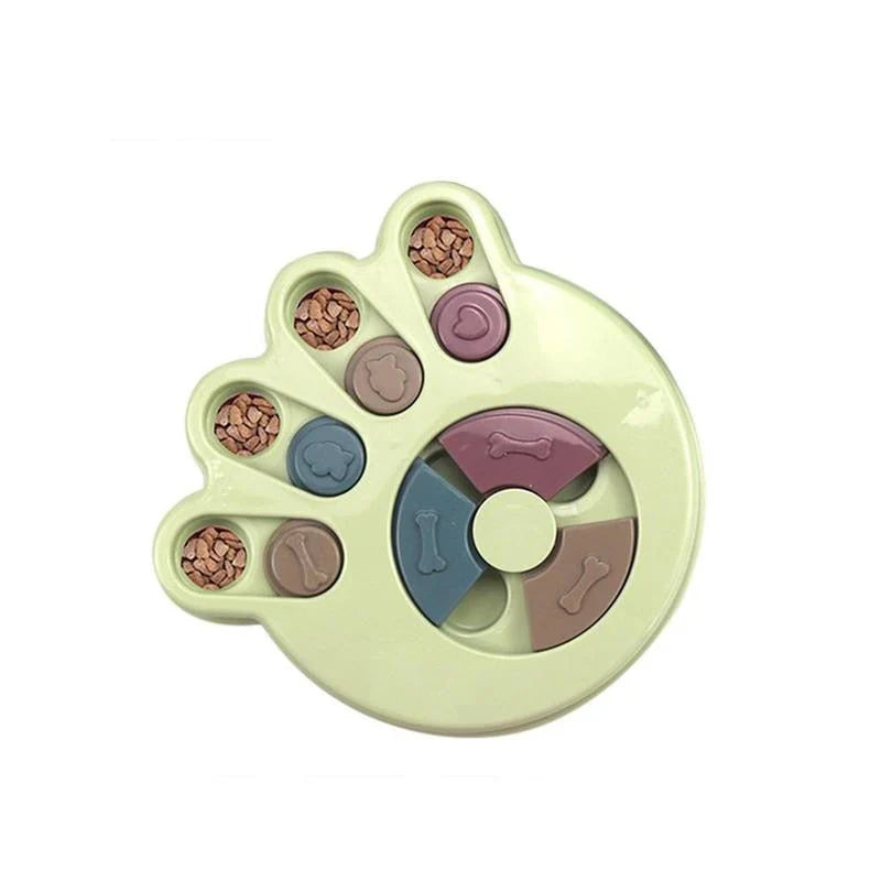 Dog Puzzle Trainer Interactive Sliding Treat Puzzle