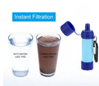 Water Filter Integrated Straw Lightweight 1200 L