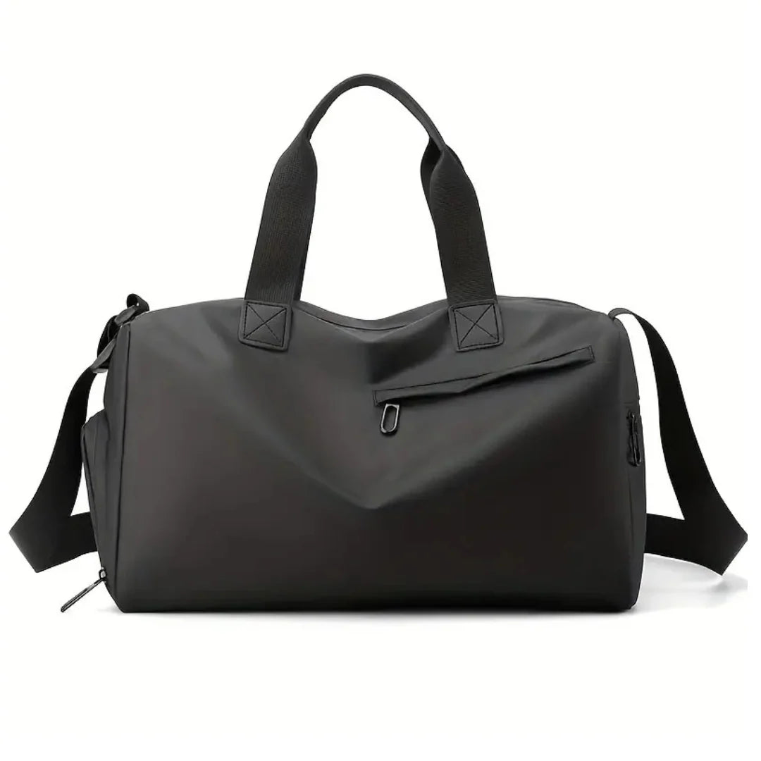 Gym Bag Waterproof Oxford Shoe Compartment & Bottom Pocket
