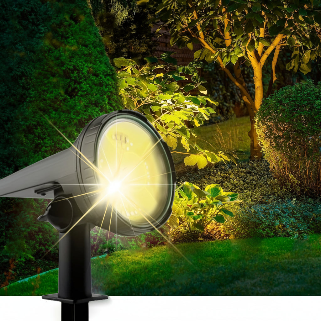 Solar-Powered Weather-Resistant Garden Projector Light (55 cm)