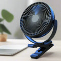 Portable Fan Clip-On USB-C Rechargeable 24-Hour Runtime