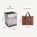 Camping Stove Foldable Stainless Steel Ventilated