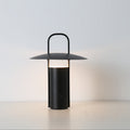 Metal Table Lamp with Touch Control – USB Rechargeable LED Light