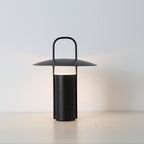 Metal Table Lamp with Touch Control – USB Rechargeable LED Light