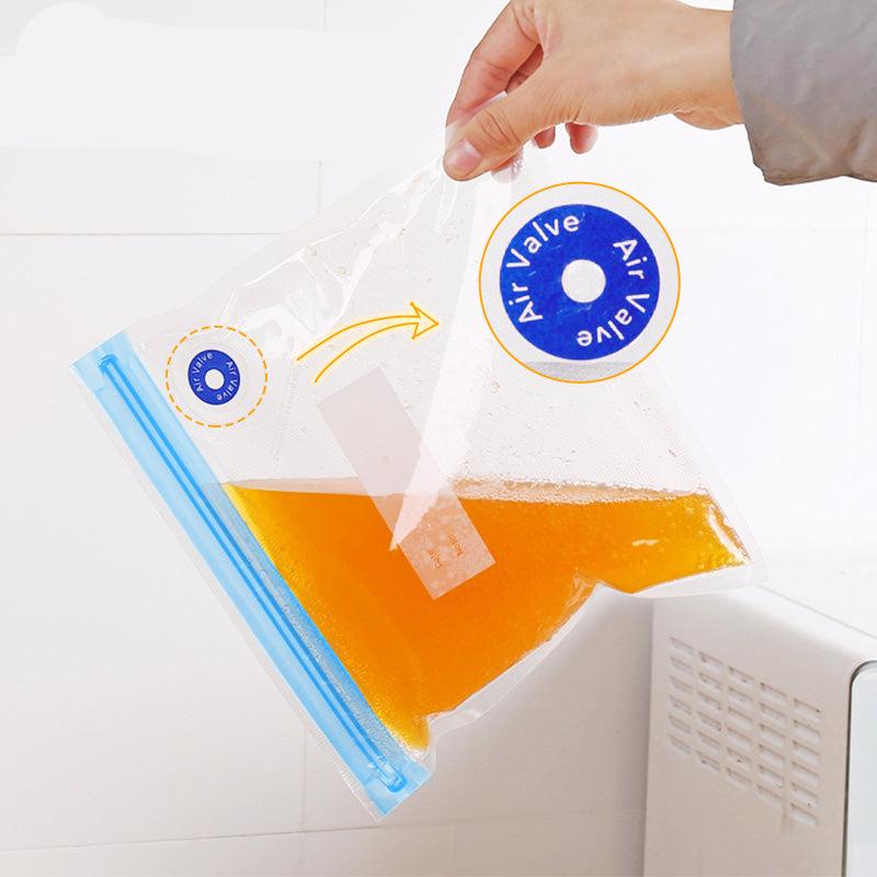 Vacuum Sealer Bags Reusable 15 Pack Hand Pump Included
