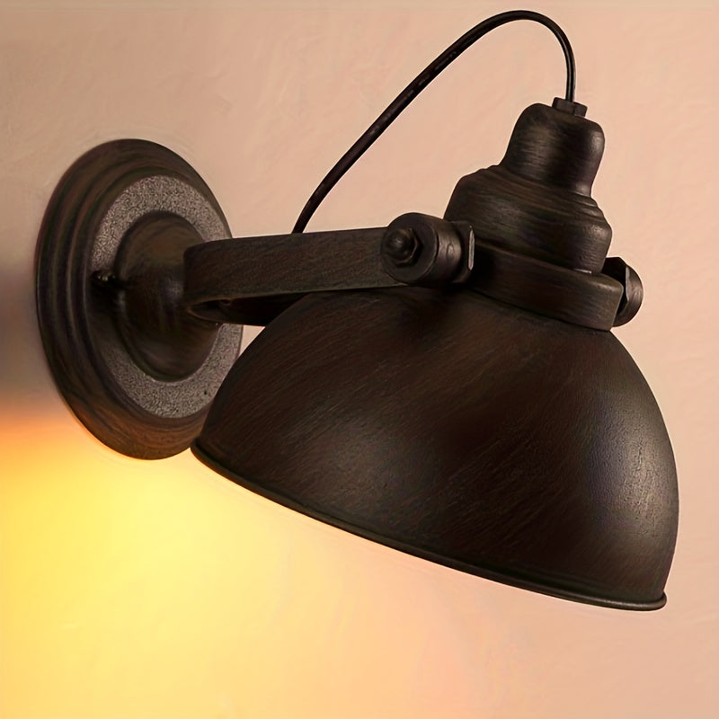 Retro Metal Wall Sconce Lamp - Industrial Vintage Lighting Fixture