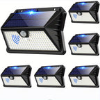 Solar Motion Sensor LED Outdoor Wall Light