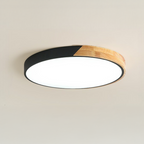 Wooden Ceiling Lamp in Scandinavian Style