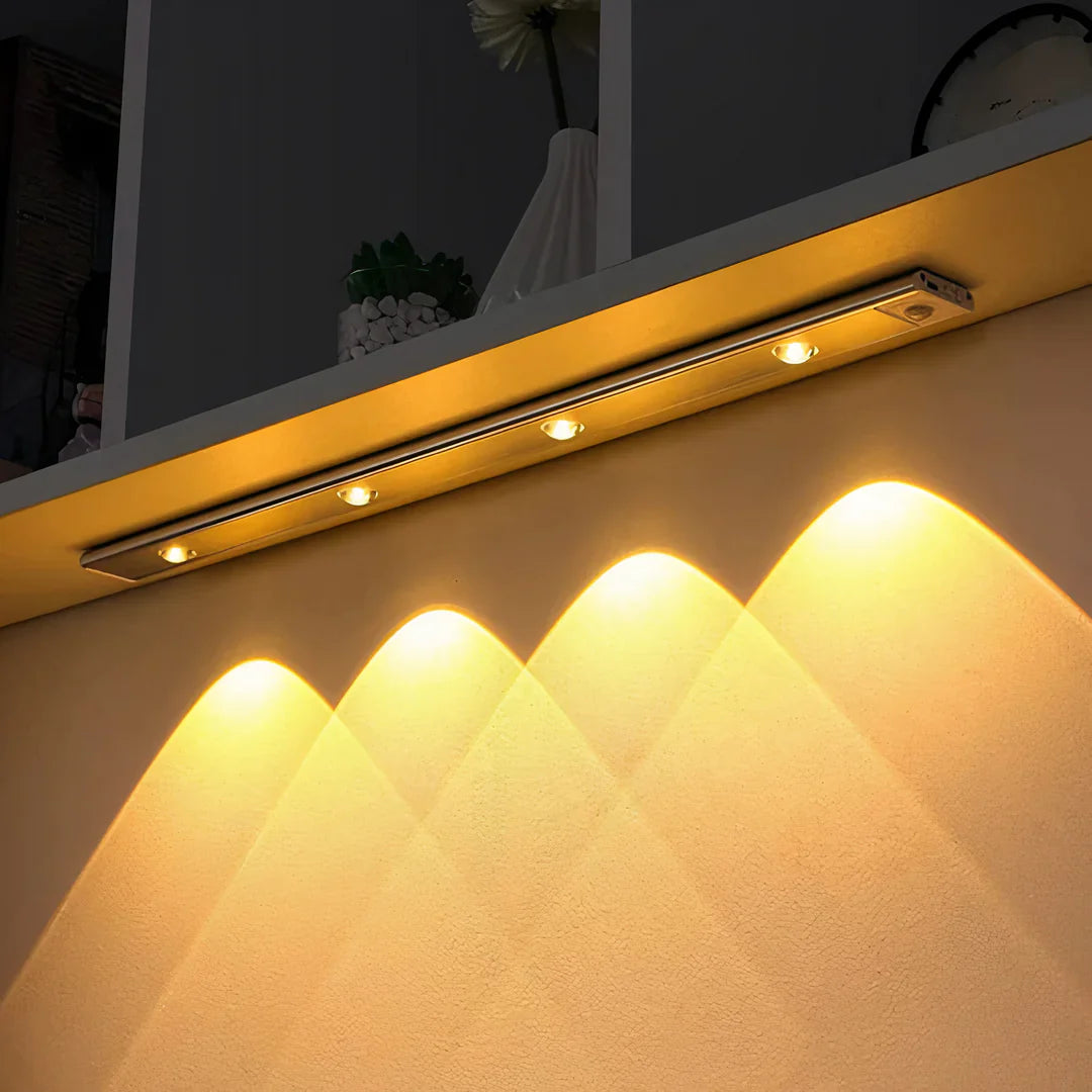 Magnetic Mounted Wireless LED Light with Motion Detection for Cabinets
