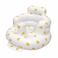Baby Inflatable Seat Featuring Integrated Pump