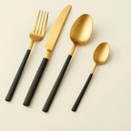 Luxura Gold Dining Cutlery Collection