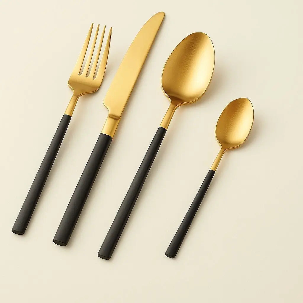 Luxura Gold Dining Cutlery Collection