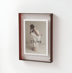 Clear Glass Photo Holder Without Frame