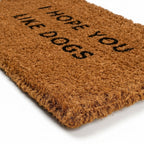 Welcome Doormat with Text Design
