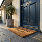 Welcome Doormat with Text Design