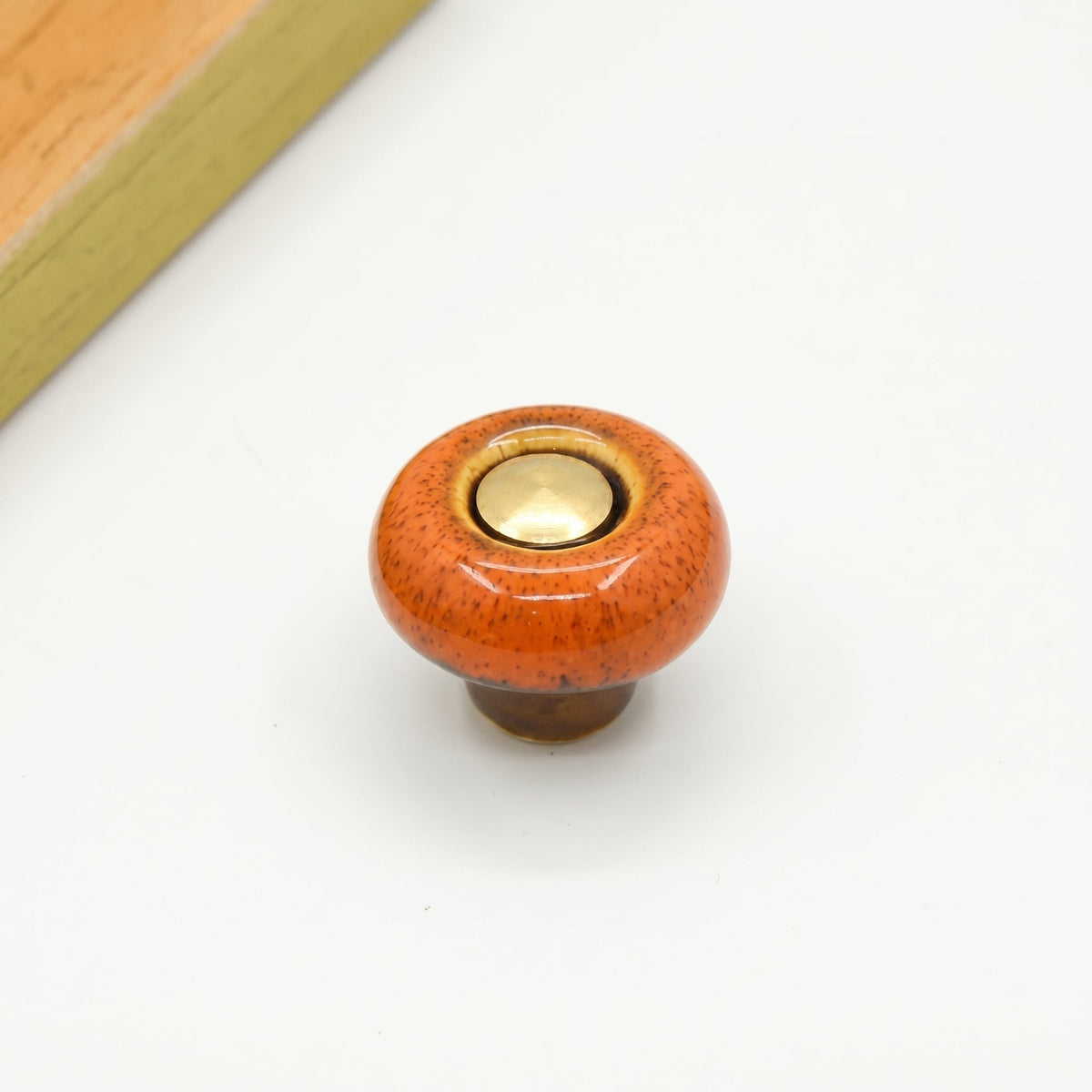 Textured Glazed Furniture Knob