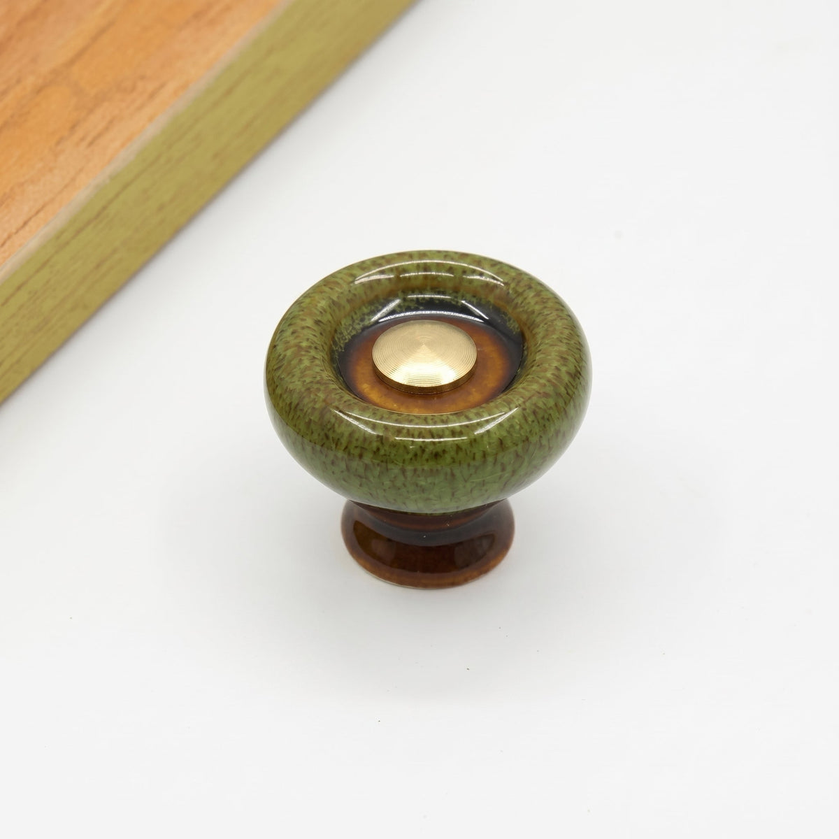 Textured Glazed Furniture Knob