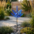 Lotus Flower Design Garden Wind Spinner