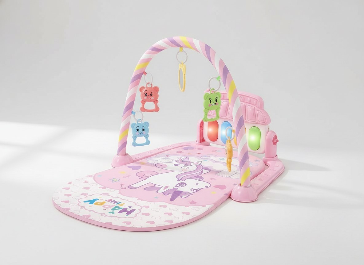 Baby Activity Gym with Kick Piano Feature