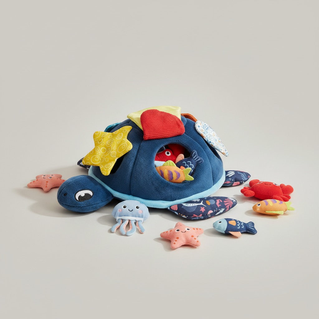 Sea Turtle Educational Play Toy for Montessori Learning