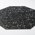 Decorative Patterned Geometric Placemats for Table Settings
