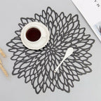 Decorative Patterned Geometric Placemats for Table Settings