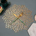 Decorative Patterned Geometric Placemats for Table Settings