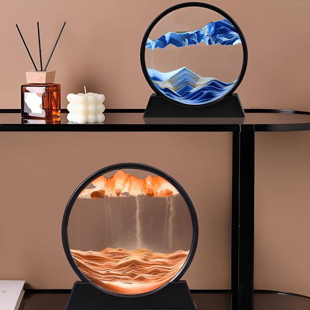 Dynamic 3D Sand Art Motion Display