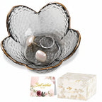 Flower-Shaped Ceramic Ring Holder Tray for Mother's Day Gift