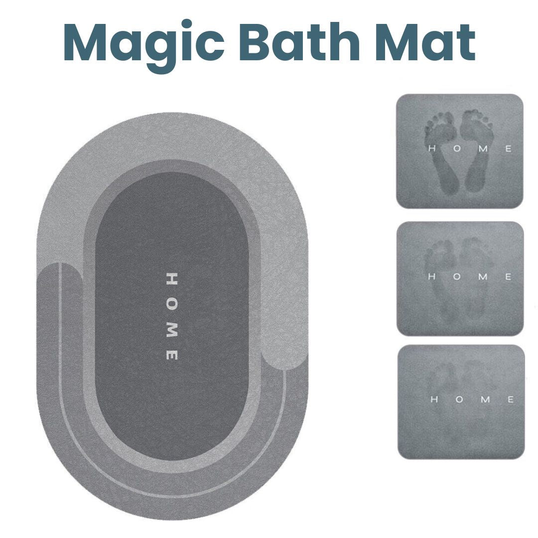 Quick-Dry Non-Slip Bathroom Mat for Enhanced Safety