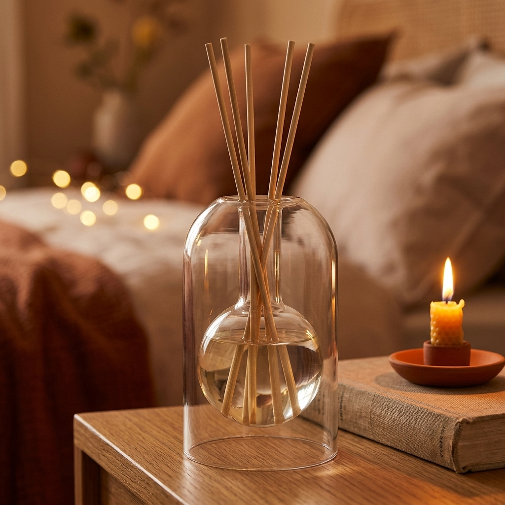 Stylish Glass Aroma Diffuser for Home Serenity