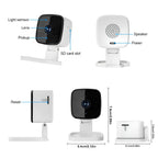 Indoor WiFi Baby Monitor with Security Camera Functionality