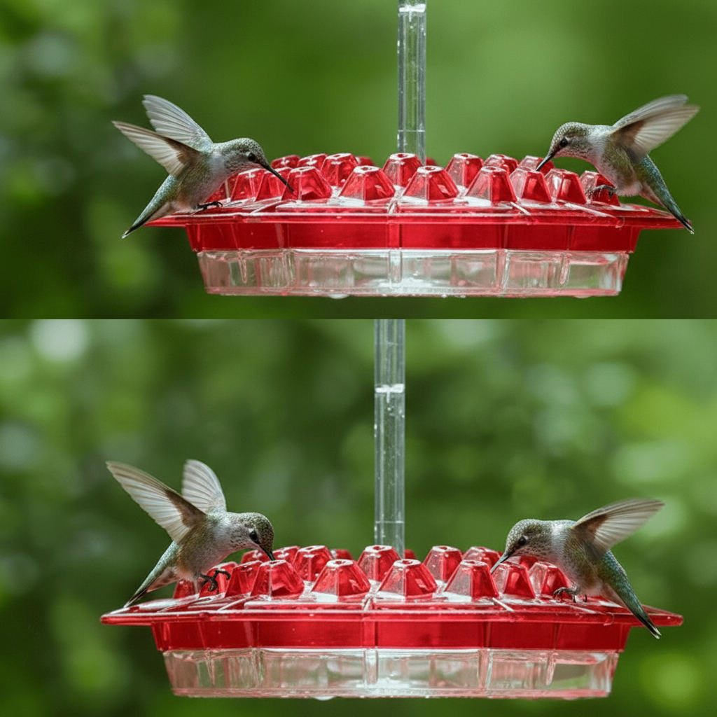 Outdoor Hanging Bird Feeder for Hummingbirds