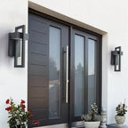Scandinavian Style LED Wall Lamp for Outdoor Use in Aluminium