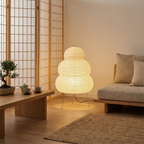 Floor Lamp Made of Japanese Rice Paper