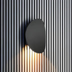 Contemporary Circular Metal Wall Light