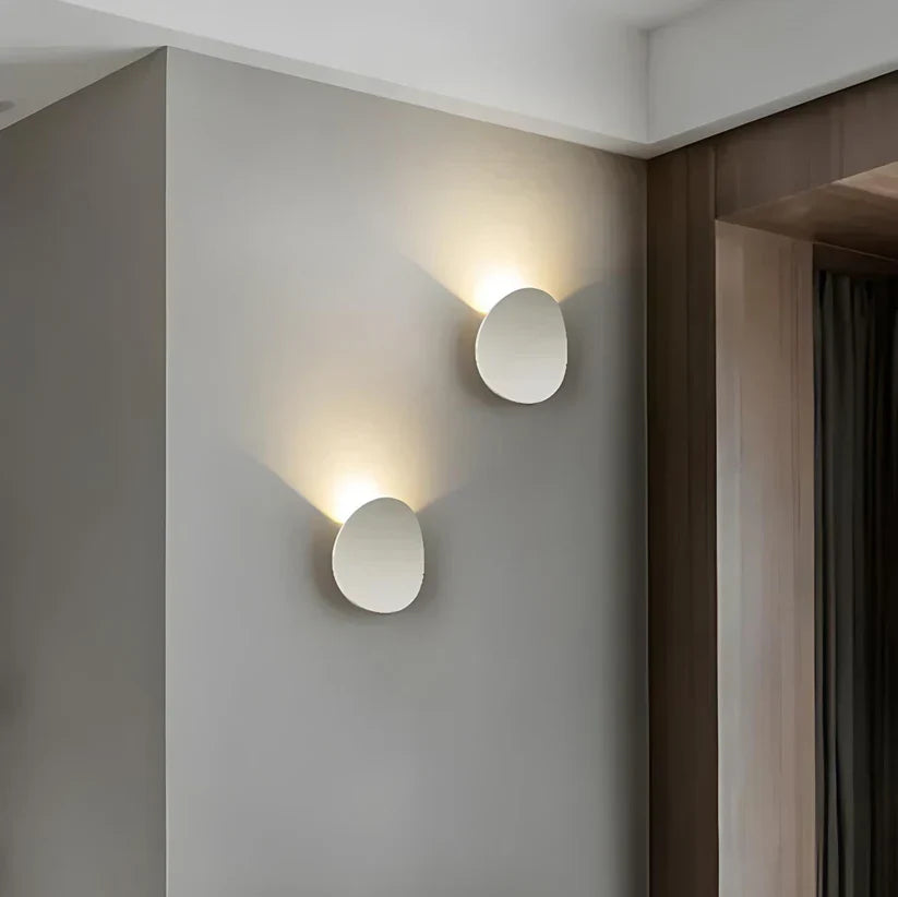 Contemporary Circular Metal Wall Light