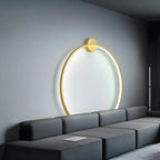 Wall-mounted Ring Light Fixture