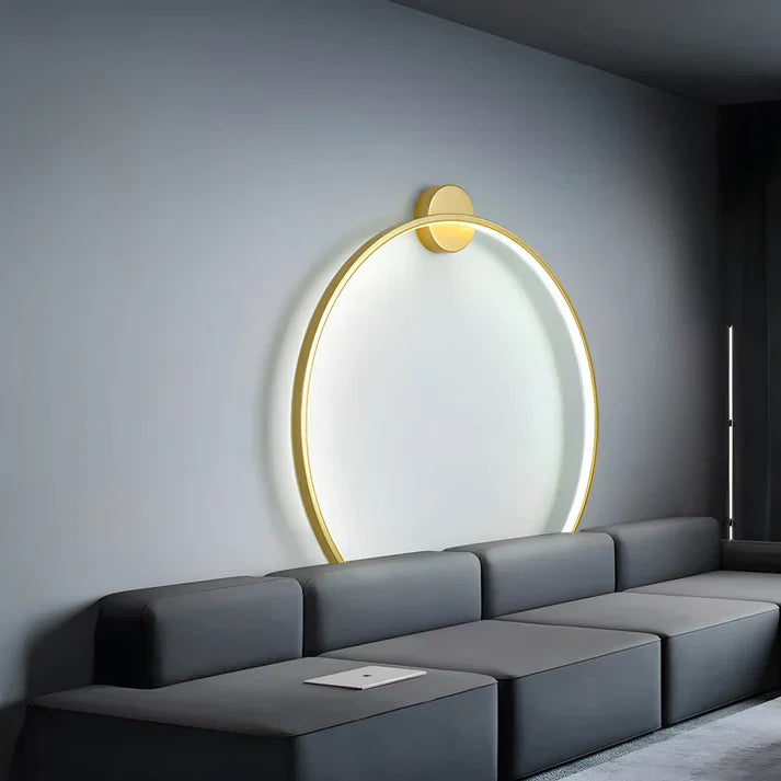 Wall-mounted Ring Light Fixture