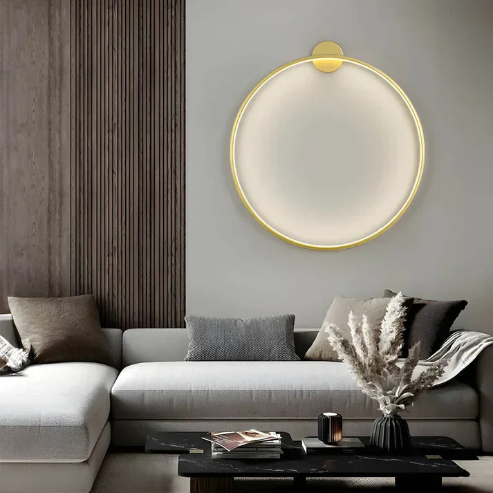 Wall-mounted Ring Light Fixture