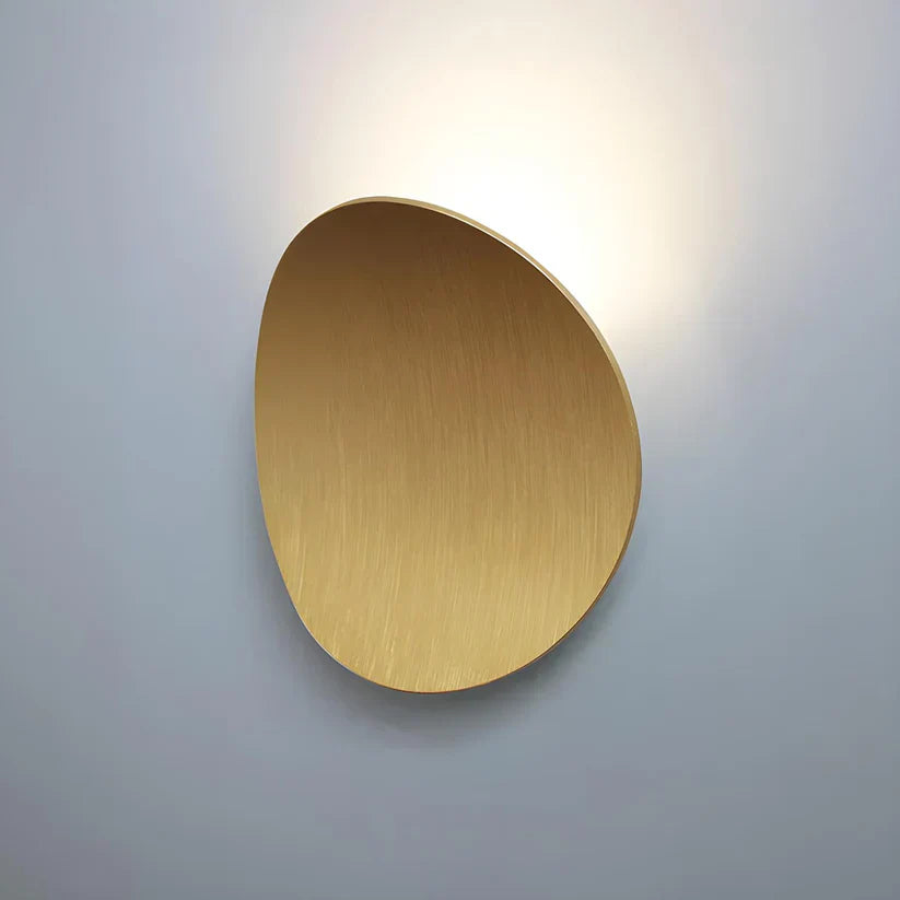 Contemporary Circular Metal Wall Light