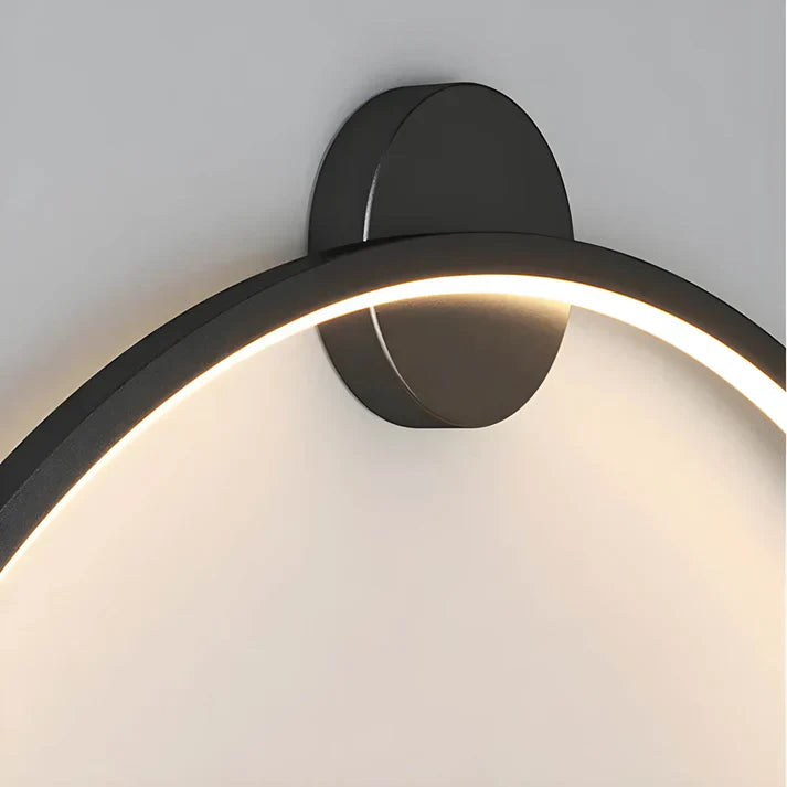 Wall-mounted Ring Light Fixture