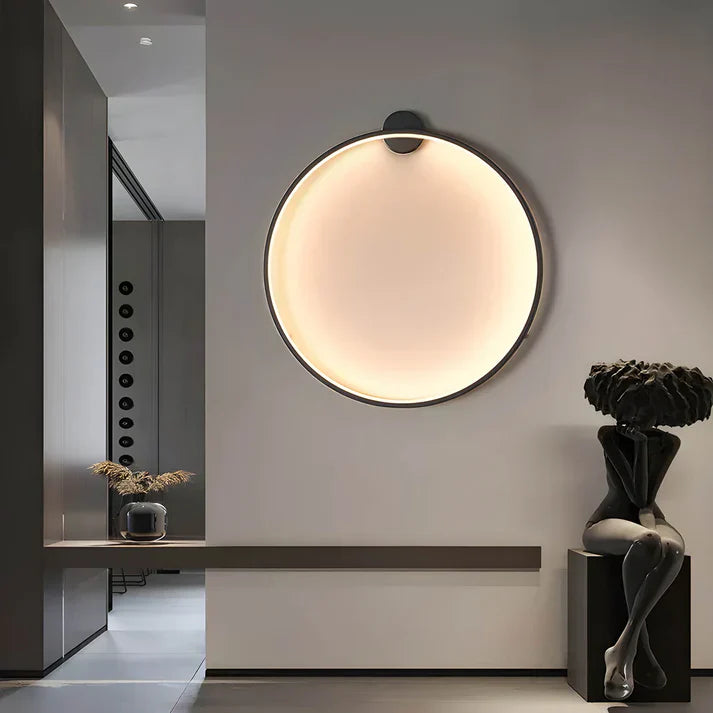 Wall-mounted Ring Light Fixture