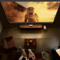 Compact Mini Projector for Home and Outdoor Cinema with HDMI